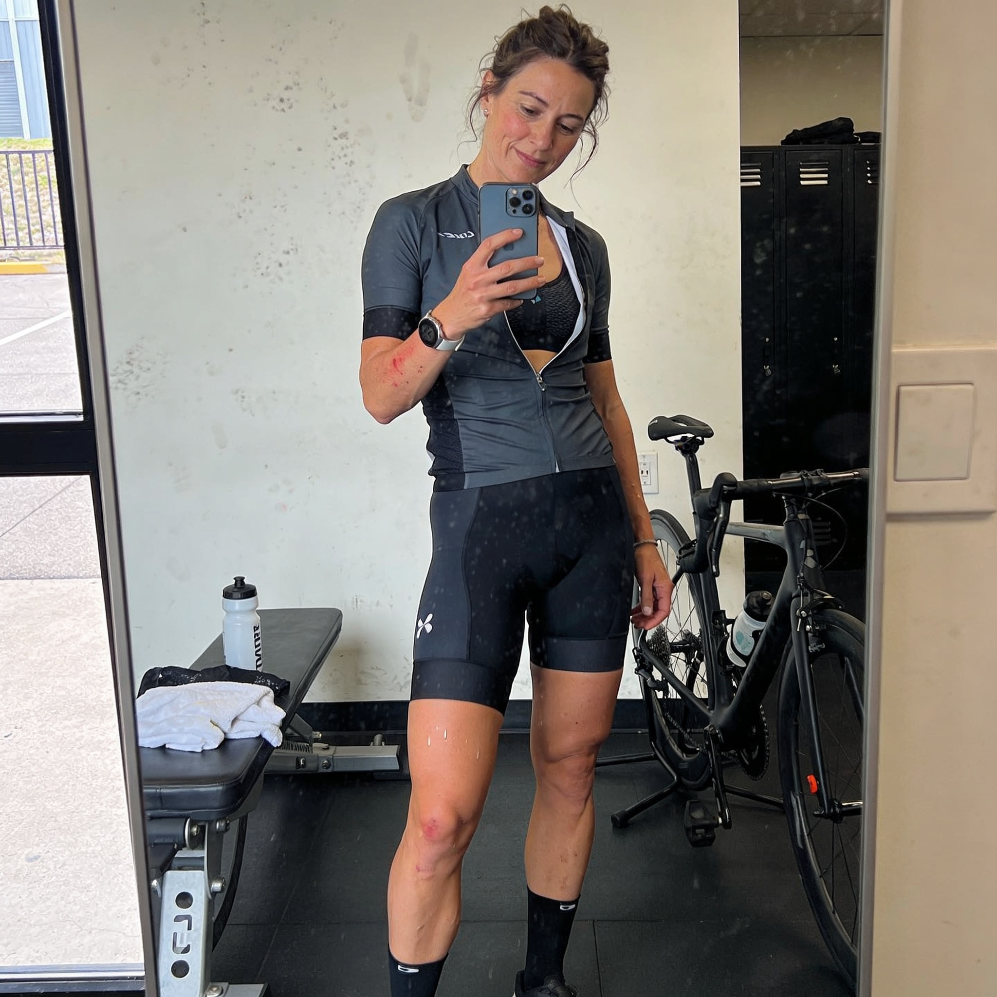 Resultado: empresária, 35 anos, atleta amadora de ciclismo